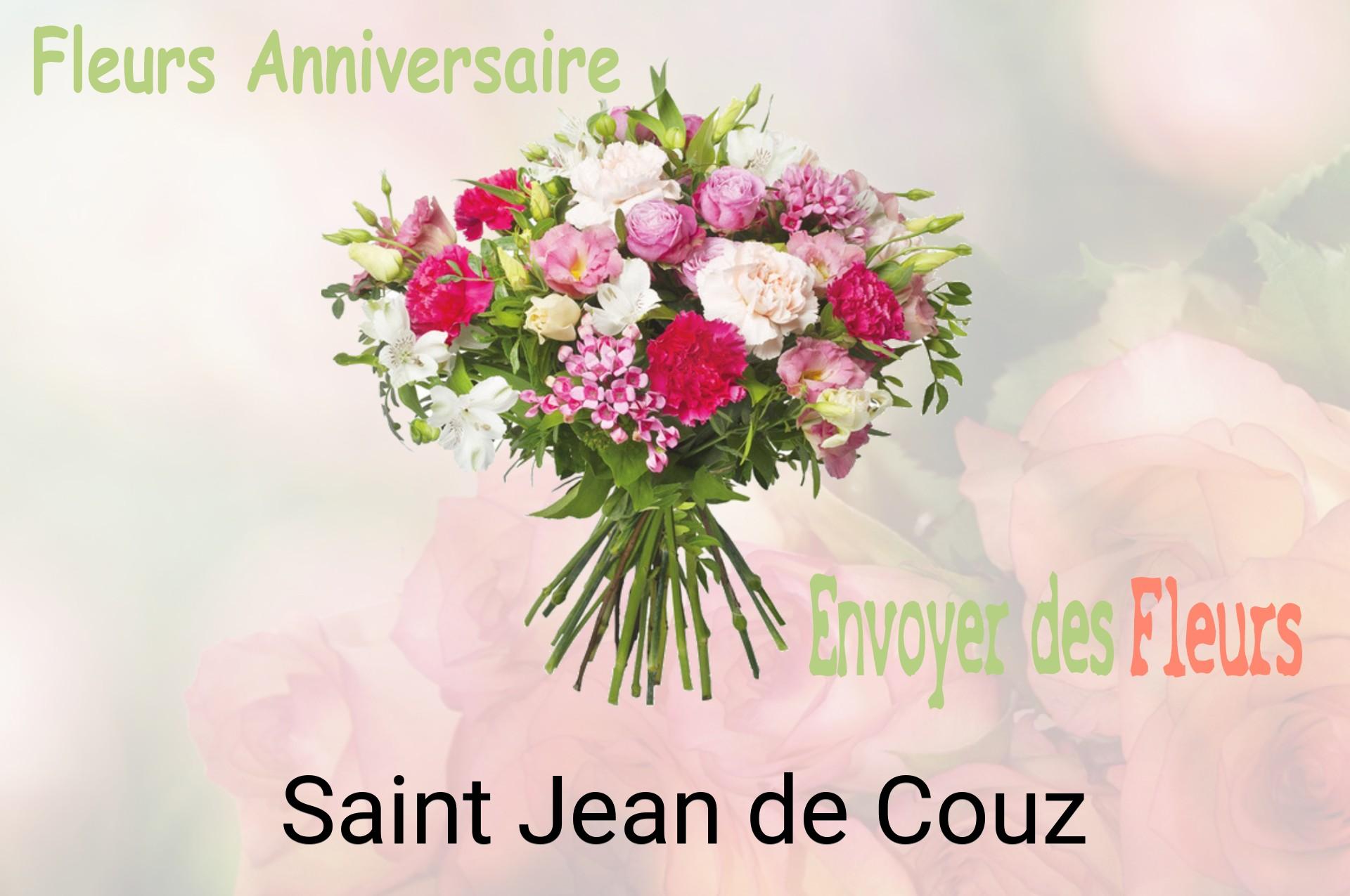 Bouquet de fleurs d’anniversaire livré à Saint-Jean-de-Couz
